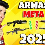 Comparativa de las mejores armas de Free Fire en 2025